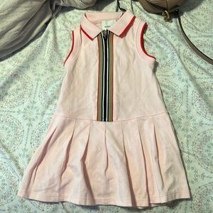 Burberry baby dress.